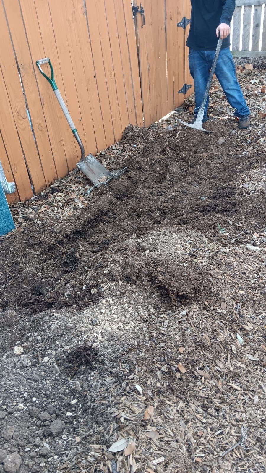 French Drain Installation for Commercial Client