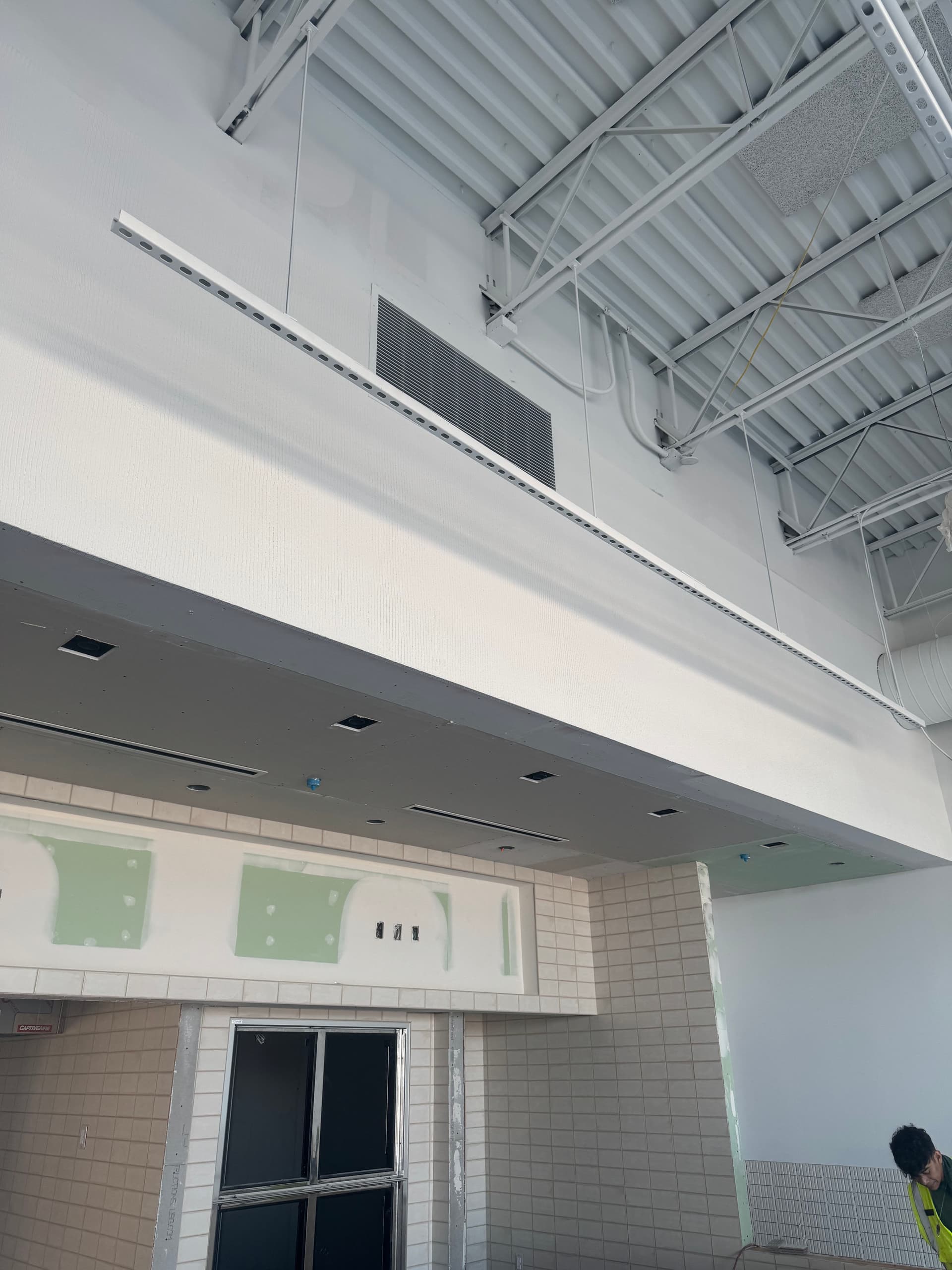 Interior Stucco Work at Cava Restaurant in Schertz