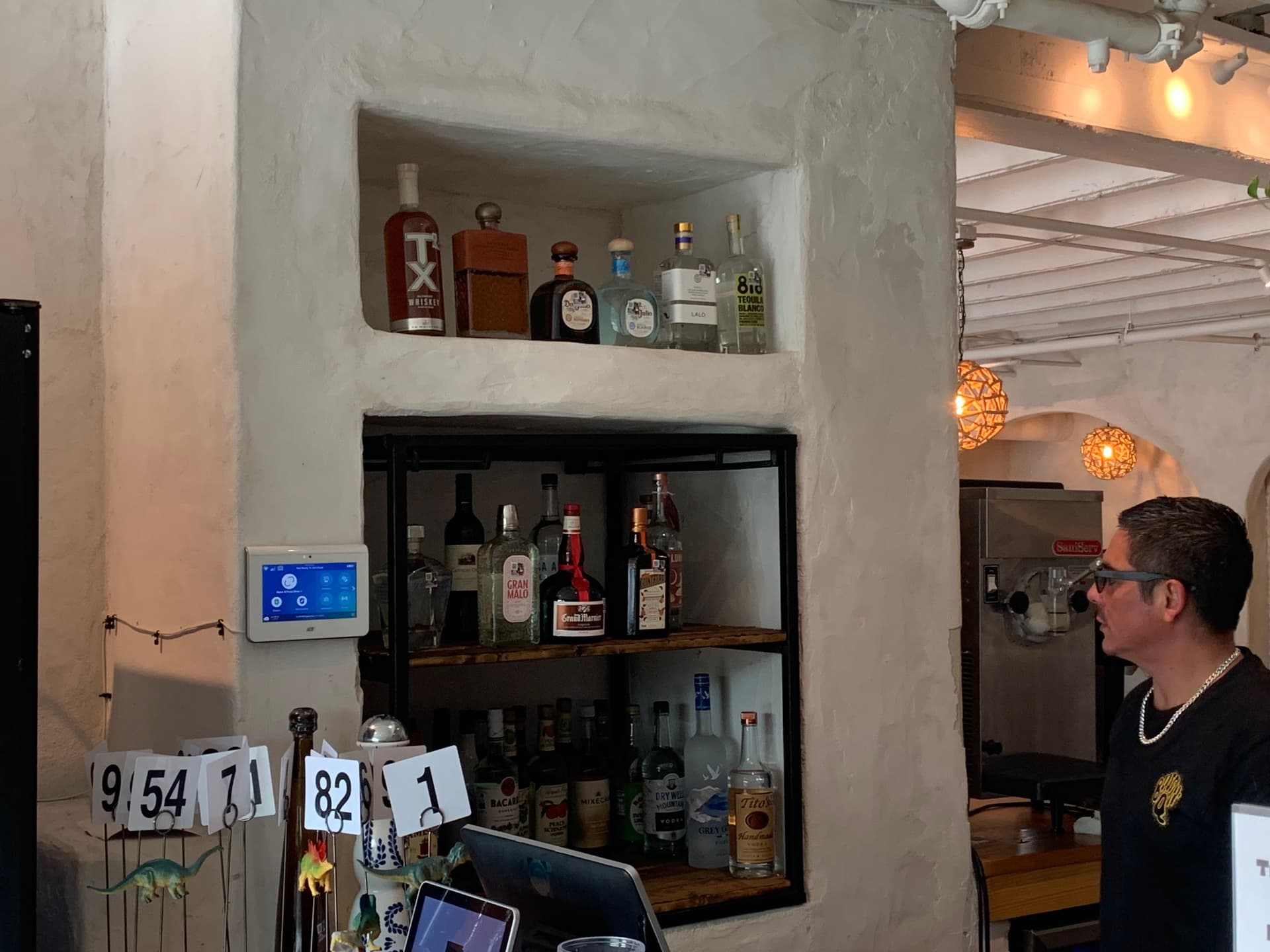 Custom Fabricated Bar Shelves for Restaurants image