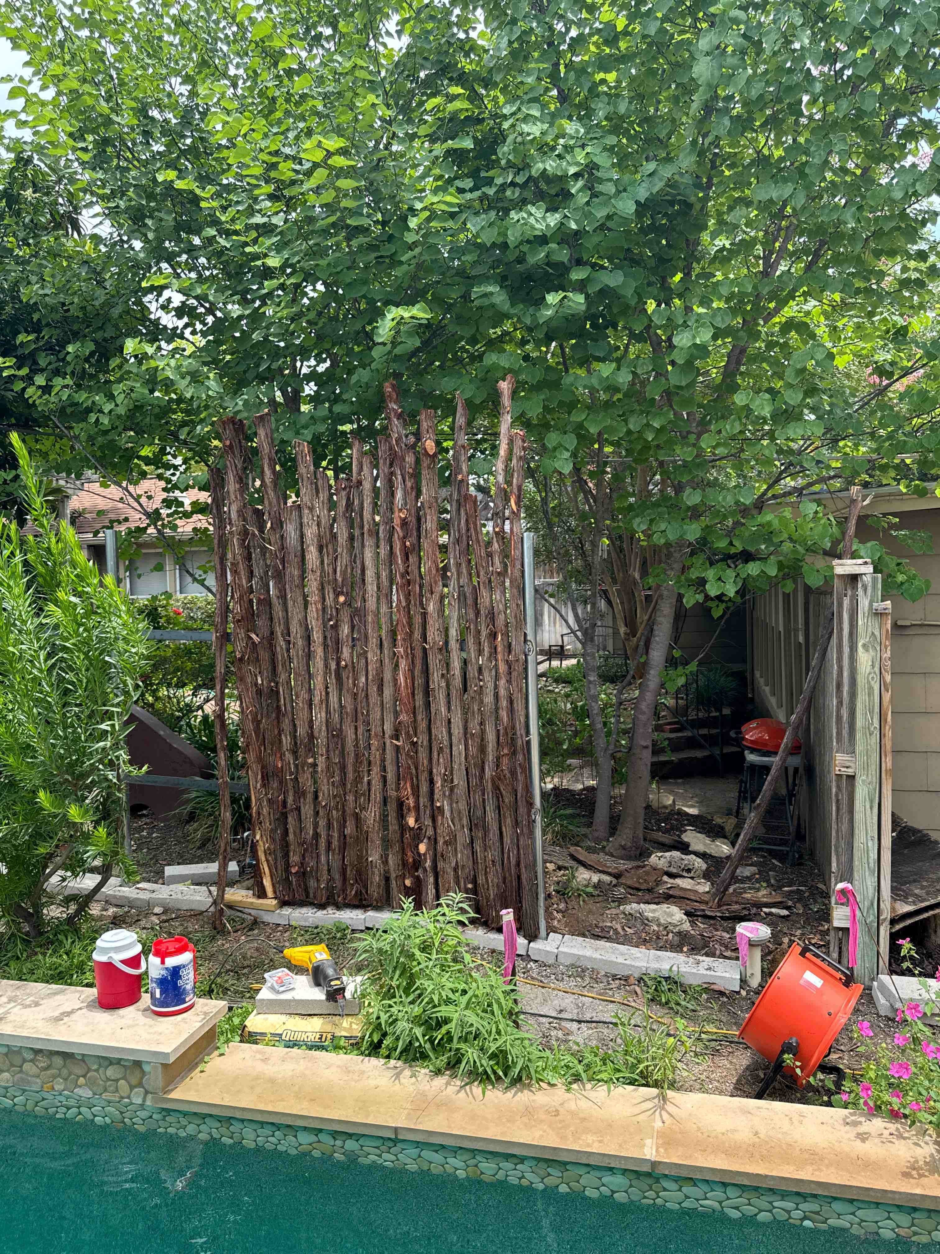 Building Rustic Cedar Fences in Alamo Heights image