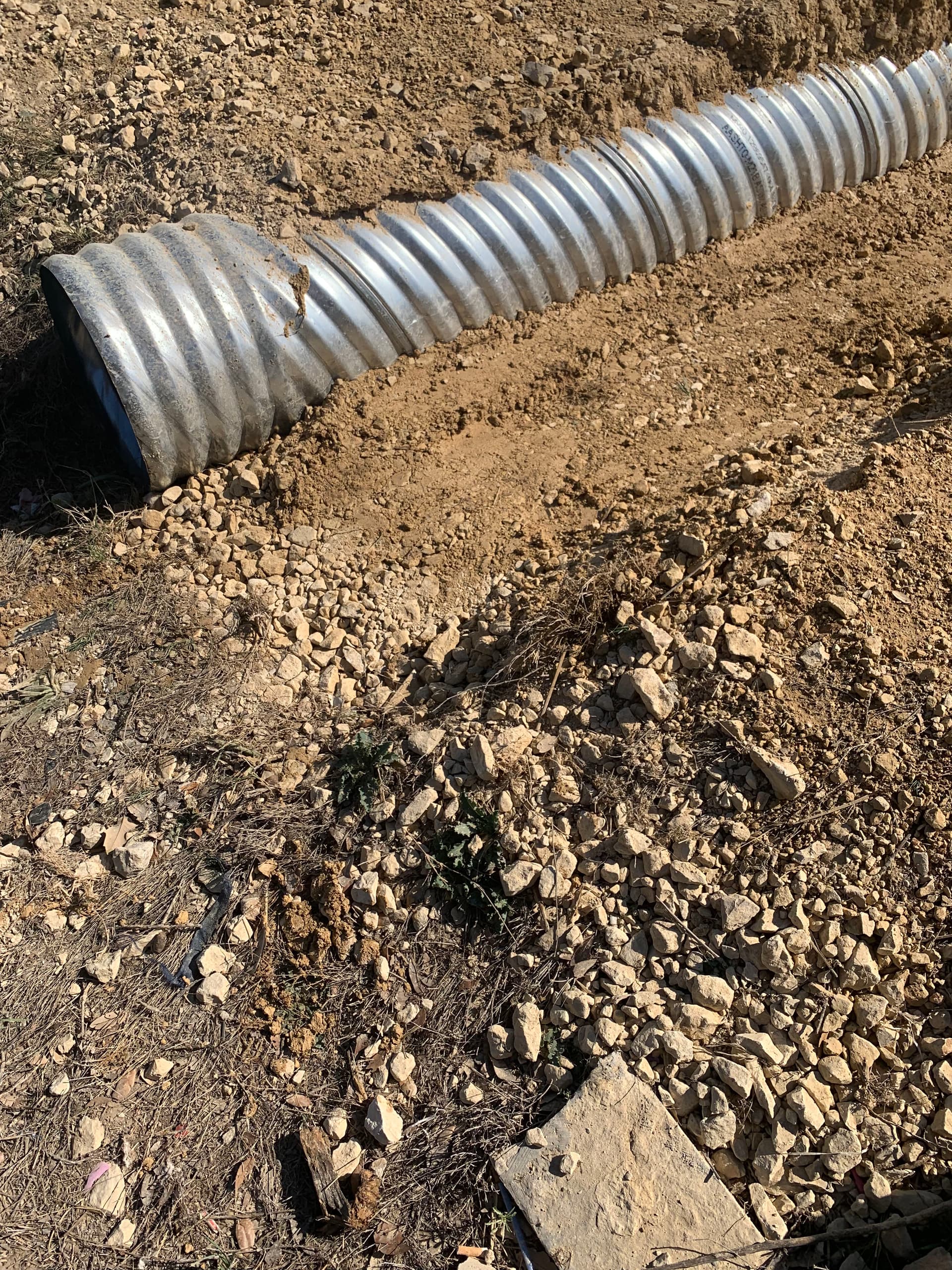 Gallery photos for Culvert Pipe Replacement in Poteet: Image #1